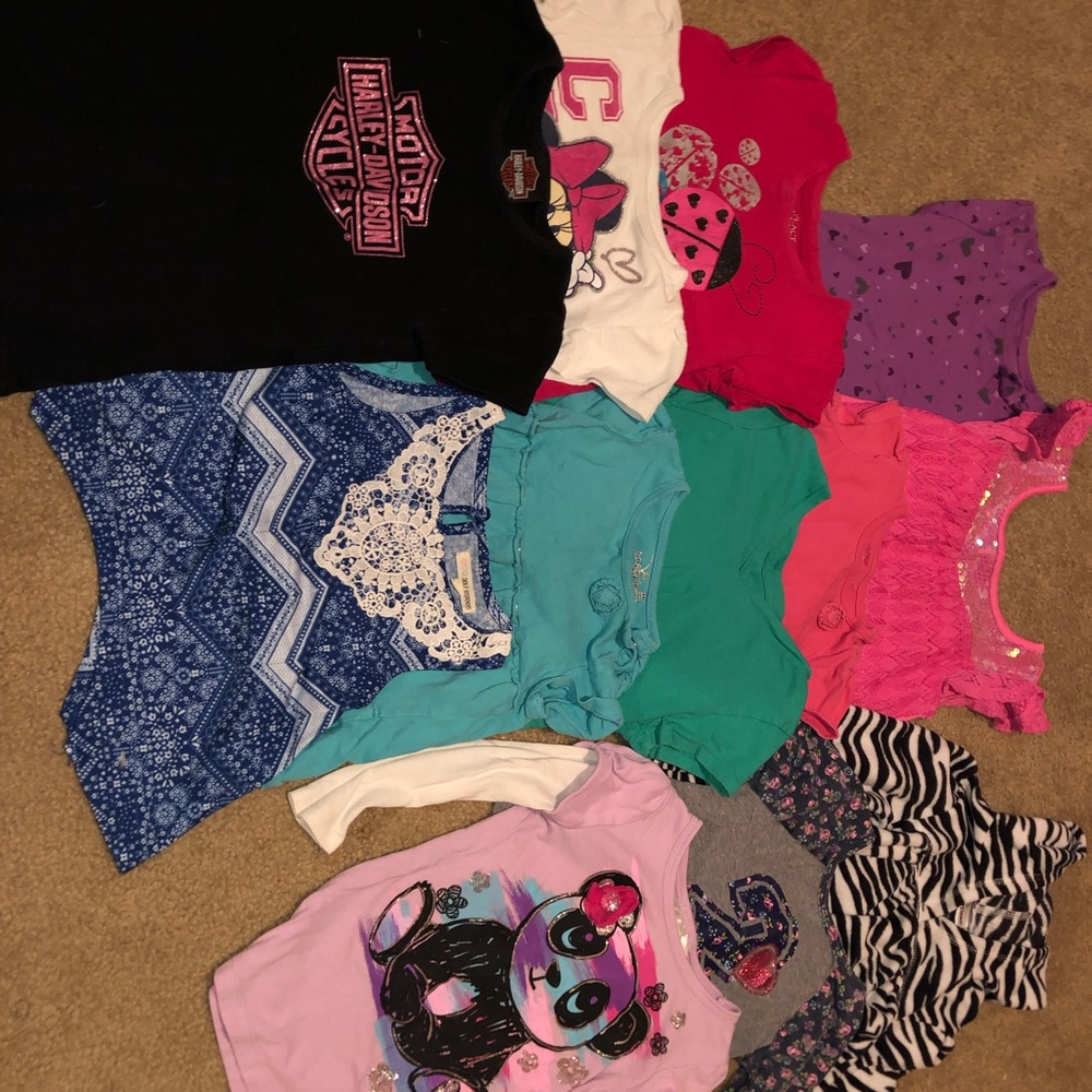 2T/3T girls shirt lot
